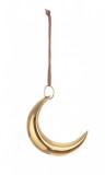 Cumpara ieftin Ornament brad Luna aurie 12x3x9 cm
