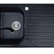 Pachet chiuveta soft compozit bucatarie Stripe ARTITHEK 1B 1D ST + Baterie OSSIA Pyramis Negru