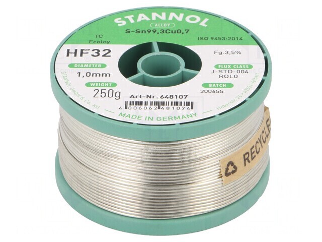 S&acirc;rmă de Lipit fără Plumb 1mm 250g