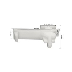 Clema bandouri BMW X3 (F25), 11.2010-08.2017; X4 (F26), 08.2014-05.2018; 5 buc. ornamente prag exterior,ornamente prag exterior