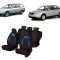 Set huse scaune compatibile VW Passat B5 (1997-2005) Piele + Textil (Compatibile cu sistem AIRBAG)