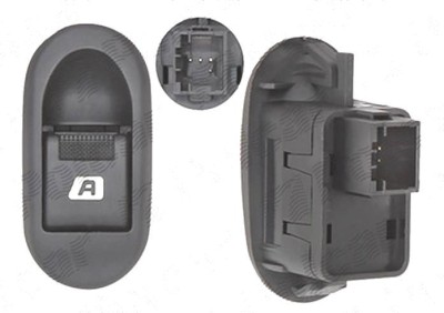 Buton, comutator macara usa Citroen C2 (Jm), 01.2003-11.2009; C3 (Fc), 01.2002-12.2010; Peugeot 1007 (K), 09.2005-11.2009, 1 buton; 6554.L7 pentru us foto