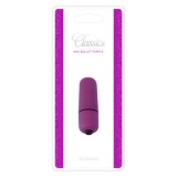 Vibrator Mini Glont Violet, Puternic si Silentios, Rezistent la Apa, cu Baterie