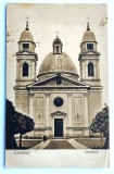 Bucovina - 1927 - Cernauti - Catedrala - printata, circulata catre Chisinau, 2 timbre intacte