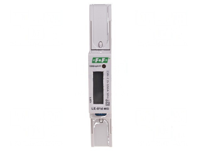 Contor digital pentru şină DIN 1-fazată LED