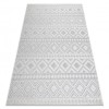 Covor Structural SOLE D3851 Boho, caro - țesute plate bej, 200x290 cm
