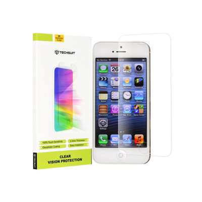 Folie Sticla pentru iPhone 5/ iPhone 5s/ iPhone SE Techsuit Clear Vision Glass Transparent foto