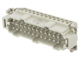 Conector HE-024-M cu 24 Pinuri 16A, TE Connectivity
