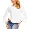 N558-2 Bluza eleganta cu volanase si maneci tip clopot