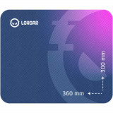 Mousepad Gaming Lorgar Main 133, Baza de cauciuc anti-alunecare, Mov