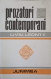 PROZATORI CONTEMPORANI (CU DEDICATIA AUTORULUI CATRE PICTORUL VAL GHEORGHIU)-LIVIU LEONTE-252899