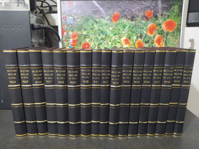Buletinul Curților de Apel, București, 17 volume, 1924-1940, 091 foto