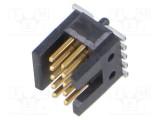 Conector şiruri pini tată 10 PIN 1,27mm gold flash SMT SAMTEC