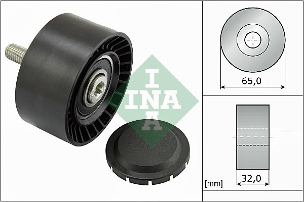 INA 532 0660 10 Rola ghidare/conducere, curea transmisie