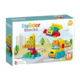 Cumpara ieftin Set de constructie STEAM - Vehicule, 38 piese