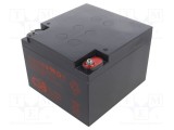 Acumulator plumb-acid 12V 26Ah AGM CSB BATTERY - fără &icirc;ntreținere