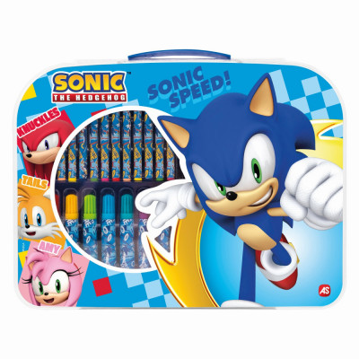 GENTUTA PENTRU DESEN ART CASE SONIC THE HEDGEHOG SuperHeroes ToysZone foto