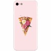Husa silicon pentru Apple Iphone 6 Plus, Flower Pizza