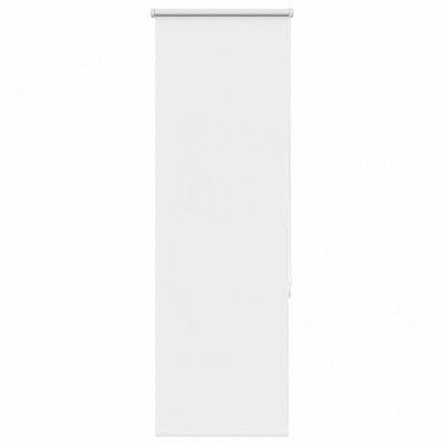 Jaluzea cu role opace alb 45x150 cm lățime material 40,7 cm foto