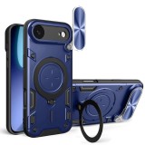 Husa iPhone 17 Air Asteroid GSM CamGuard Pro, albastru