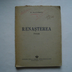 Renasterea. Poem - N. Davidescu (1942)