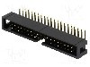 Conector IDC, 40 pini, pas pini 2.54mm, AMPHENOL - T821140A1R100CEU