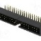 Conector IDC, 40 pini, pas pini 2.54mm, AMPHENOL - T821140A1R100CEU