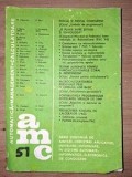 AMC 51 (Automatica management calculatoare) - H. Cioearlie, P. Elas
