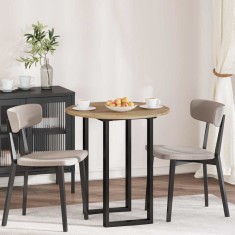 vidaXL Placă de masă stejar artizanal 70 x 70 x 1.5 cm Lemn compozit