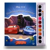 Disney. Pixar. Sa pictam aventurile prietenilor. Carte de colorat cu pensule si acuarele - Disney