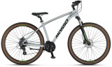 Bicicleta MTB Mosso Raceline Man Hidraulic, roata 29 , cadru 18 din aluminiu, culoare gri deschis