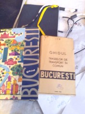 Ghidul Traseelor Transportului in Comun An 1966 Ghid Bucuresti