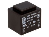 Transformator &icirc;ncapsulat 2,3VA 230V 9V PCB BVEI