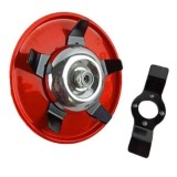 Disc motocoasa tip stea pentru taiere eficienta in vegetatie densa