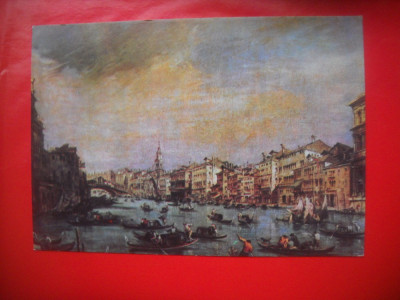 HOPCT 58419 CANAL GRANDE VENETIA /FRANCESCO GUARDI-CP PICTURA -NECIRCULATA foto