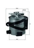 MAHLE KLH 44/22 filtru combustibil