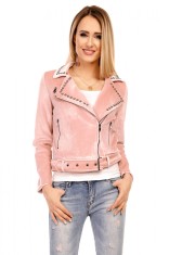 A467-5 Jacheta scurta din imitatie piele intoarsa