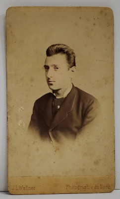 STUDIO WANER , VIENA , TANAR , PORTET , FOTOGRAFIE C.D.V. , CCA. 1900 foto