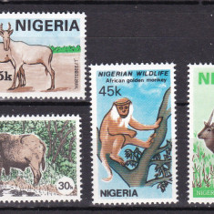 Nigeria 1984 fauna MI 431-434 MNH ww81