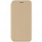 Husa de protectie Flippy compatibila cu Samsung Galaxy S21 5G Magnet Book Case Auriu