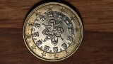 Cumpara ieftin Portugalia - moneda de colectie bimetal - 1 euro 2006 - prima harta a Europei - frumoasa