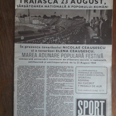 Revista Sport nr. 8 / 1986 / CSP