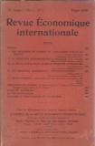 Revue economique internationale Febrier 1939 editura Felix Alcan carte veche carti colectie