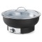 Chafing dish electric rotund