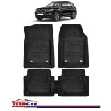Covorase Auto TeamCar&reg; Tip Tavita Compatibile BMW X3 G01 (2017&ndash;prezent) Negru Material Rezistent, Cauciuc