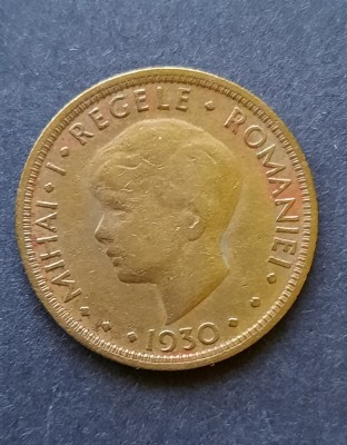 5 Lei &amp;quot;Mihai I&amp;quot; 1930, Romania - G 4593 foto