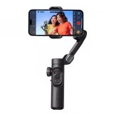 Stabilizator Imagine Telefon, 3 Axe, Bluetooth, Pliabil, Tripod inclus, Negru, Obralix&trade;