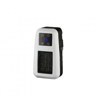 Aeroterma birou portabila cu termostat, functie timer, LED, putere 500w foto