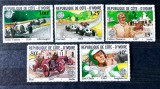 Cumpara ieftin Coasta de fildes 1981 mașini, Grand Prix ,curse, serie 5v neștampilată