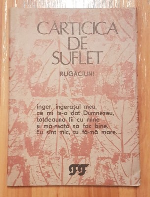 Carticica de suflet. Rugaciuni 1990 foto